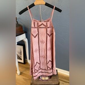 POL Embroidered Cutout Dress NWOT